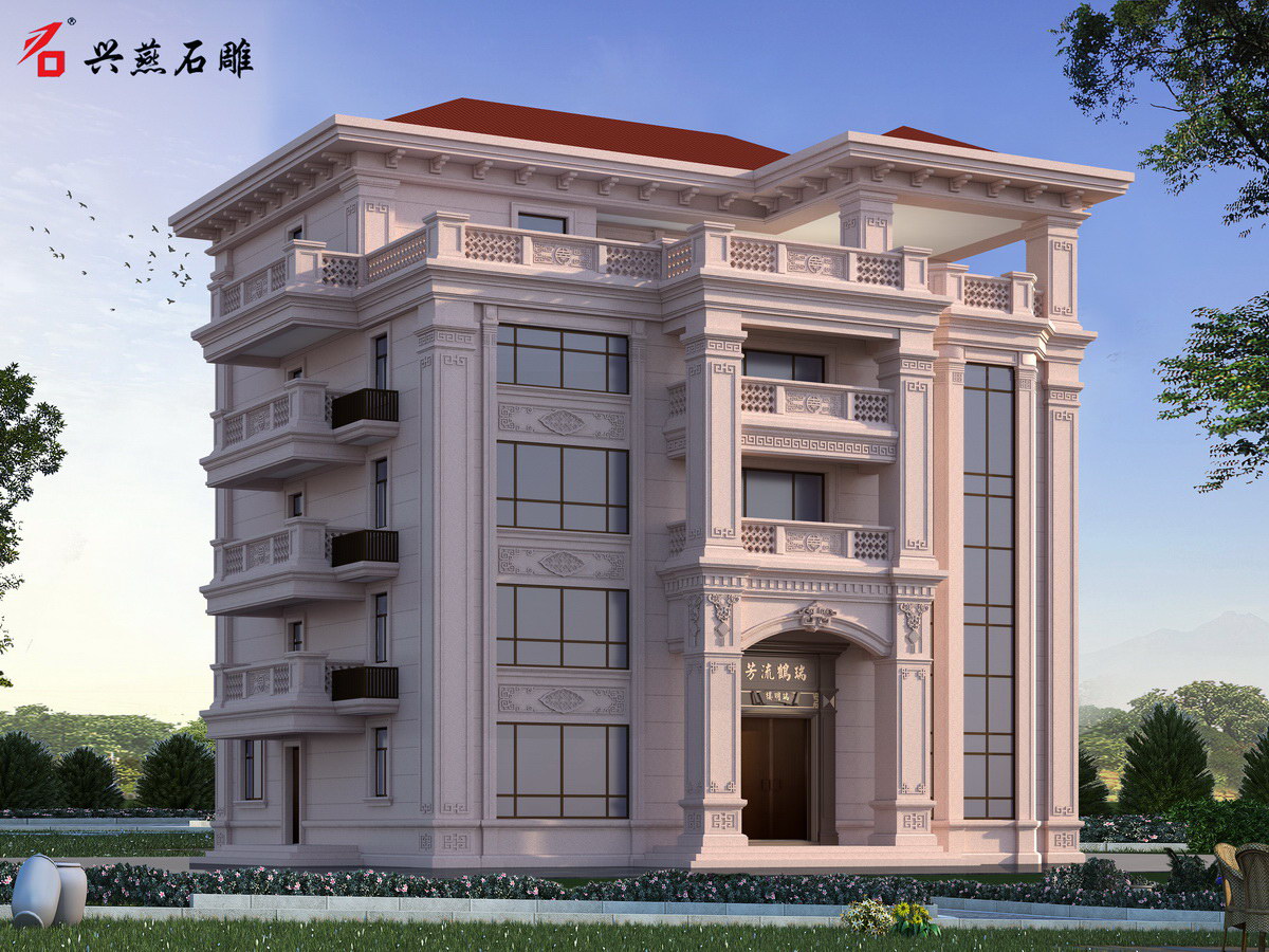 Stone curtain wall 1