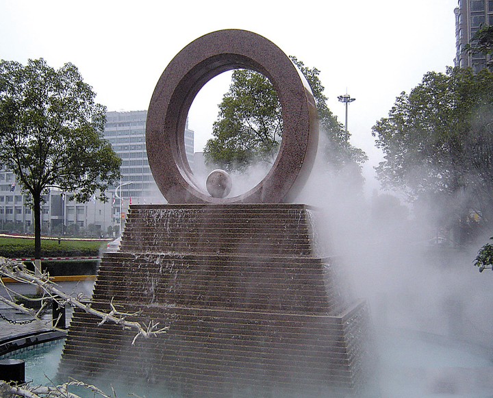 杭州萧山经济开发区石雕风水轮