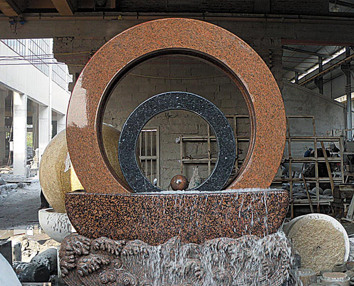 实用石雕风水轮2