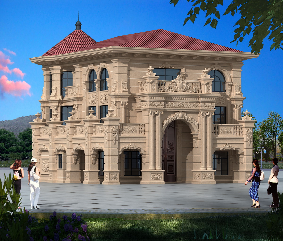 Villa curtain wall 13